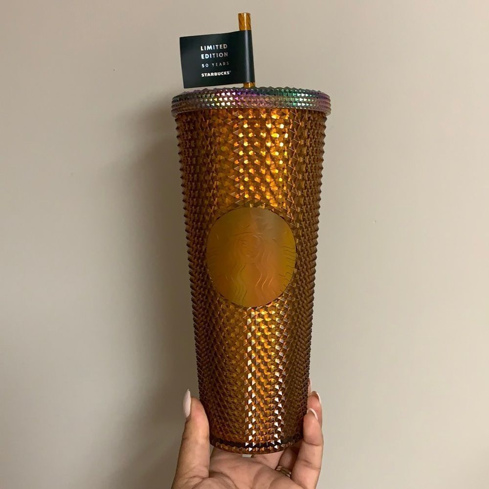Starbucks 50th anniversary 24oz studded tumbler